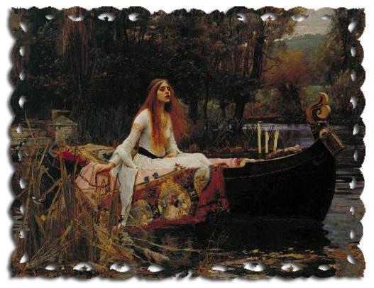 Artifact Puzzles - Waterhouse Lady of Shalott Wooden Jigsaw Puzzle