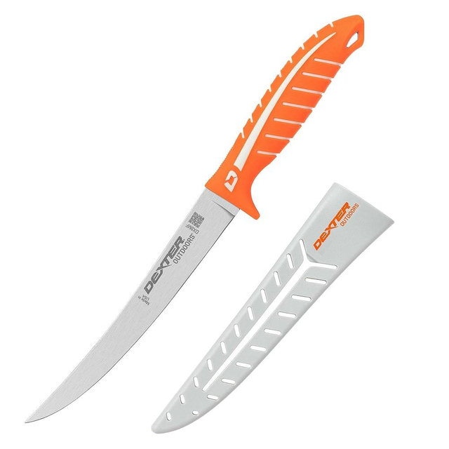 Dexter Outdoors Dextreme Single Edge 8" Max Flex Fillet Knife | Includes Sheath