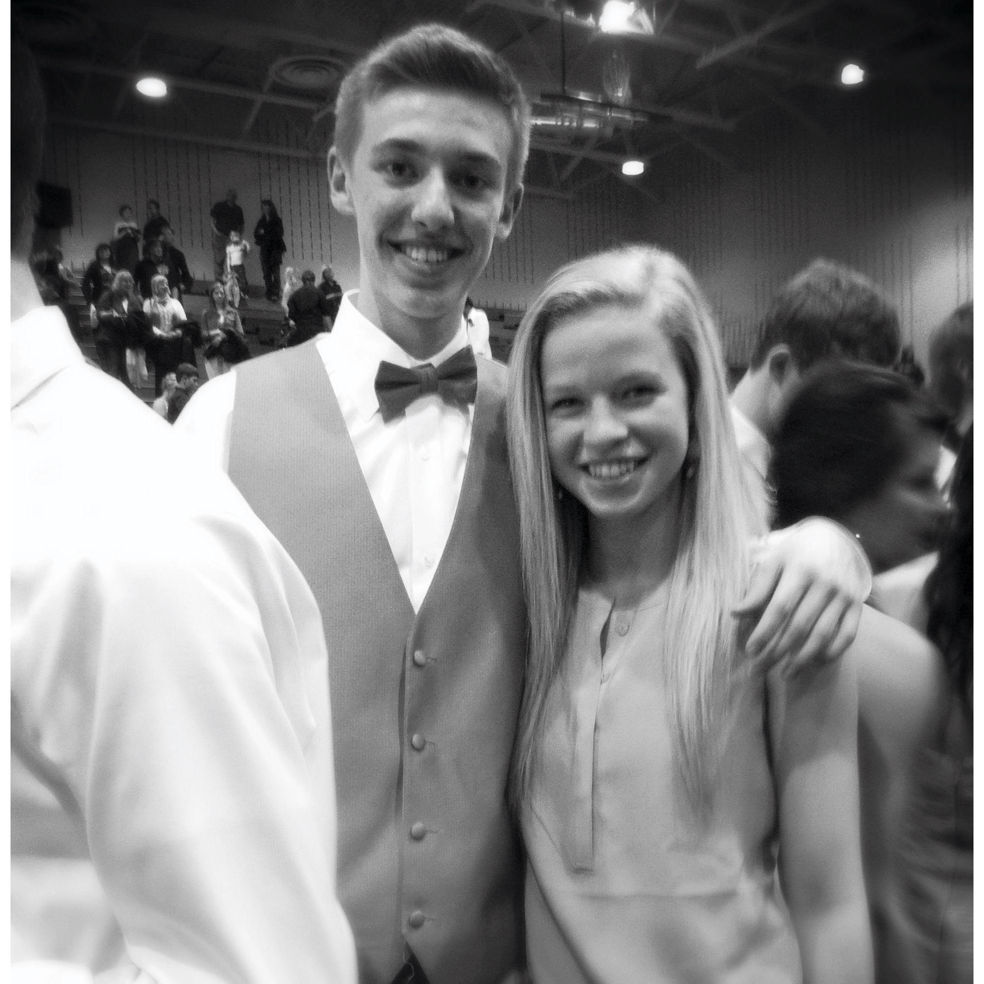 2013 Madeline & Griffin - A month before we started dating!