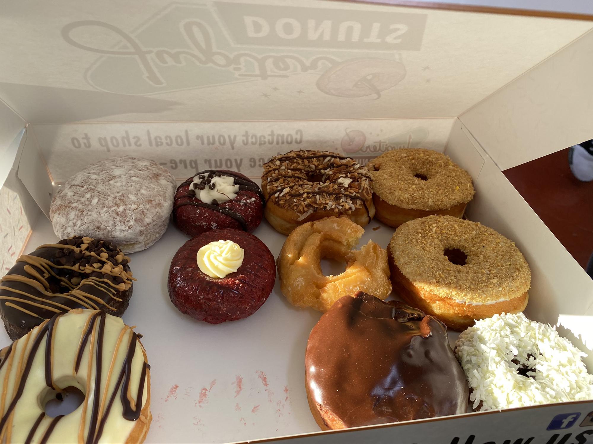 ...then went for DOUGHNUTS!