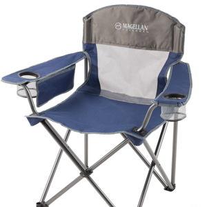 Magellan Outdoors Cool Comfort Mesh Chair in Navy Blue