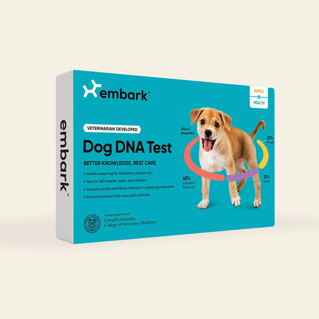 EMBARK Breed Identification Dog DNA Test Kit - Chewy.com