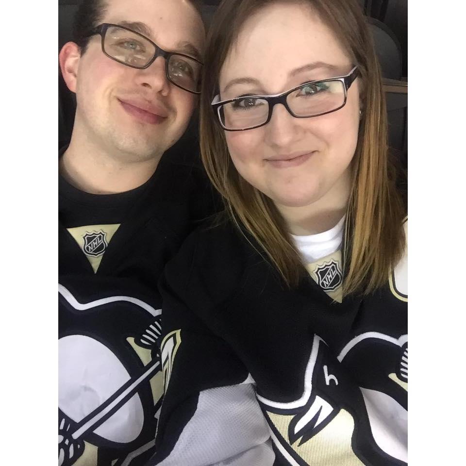 Pens game for our 1st Anniversary - March 2016