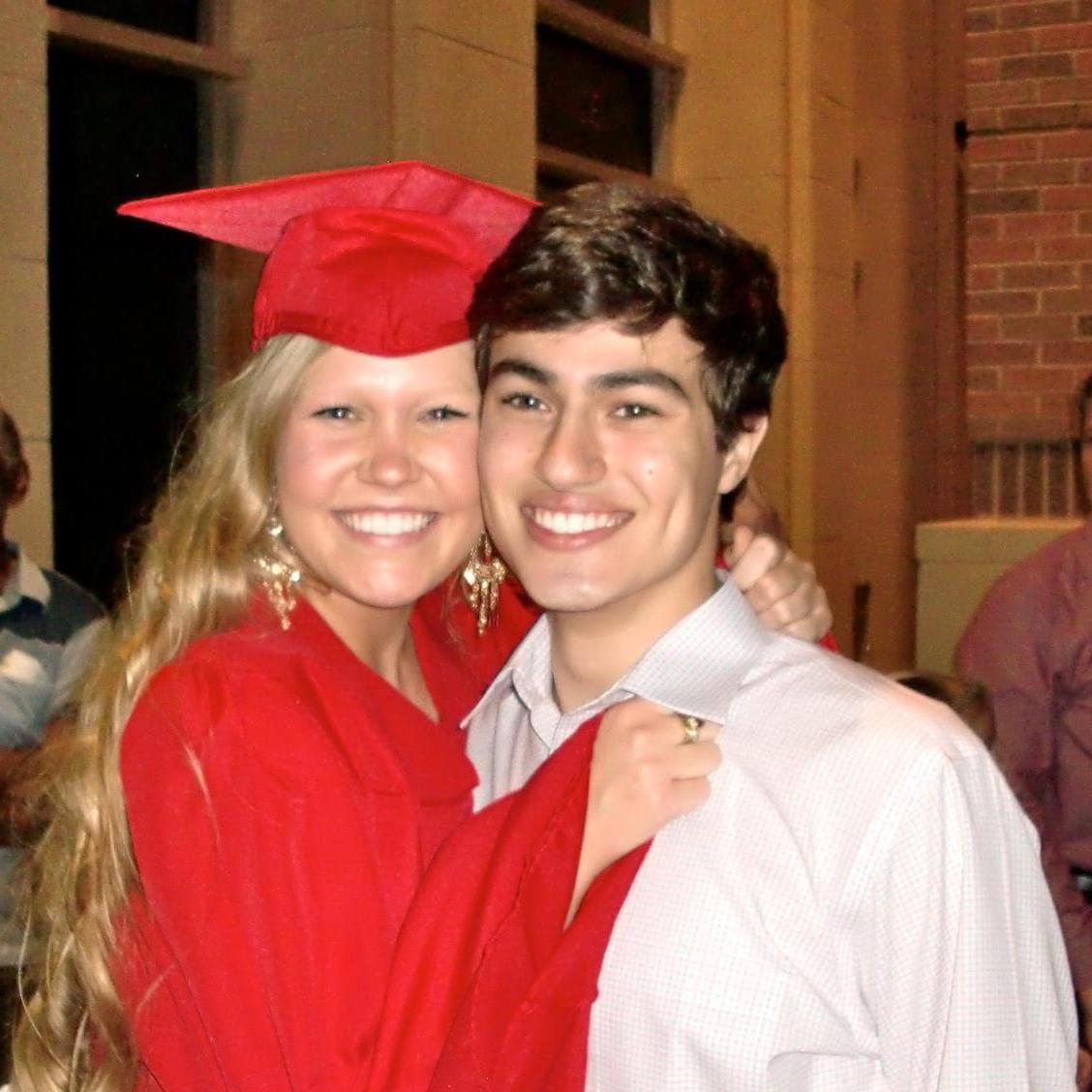 Caleigh's high school graduation.