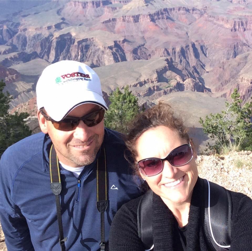 A work trip to Vegas for me meant a free trip for Scott. We took a trip to the Grand Canyon while there.