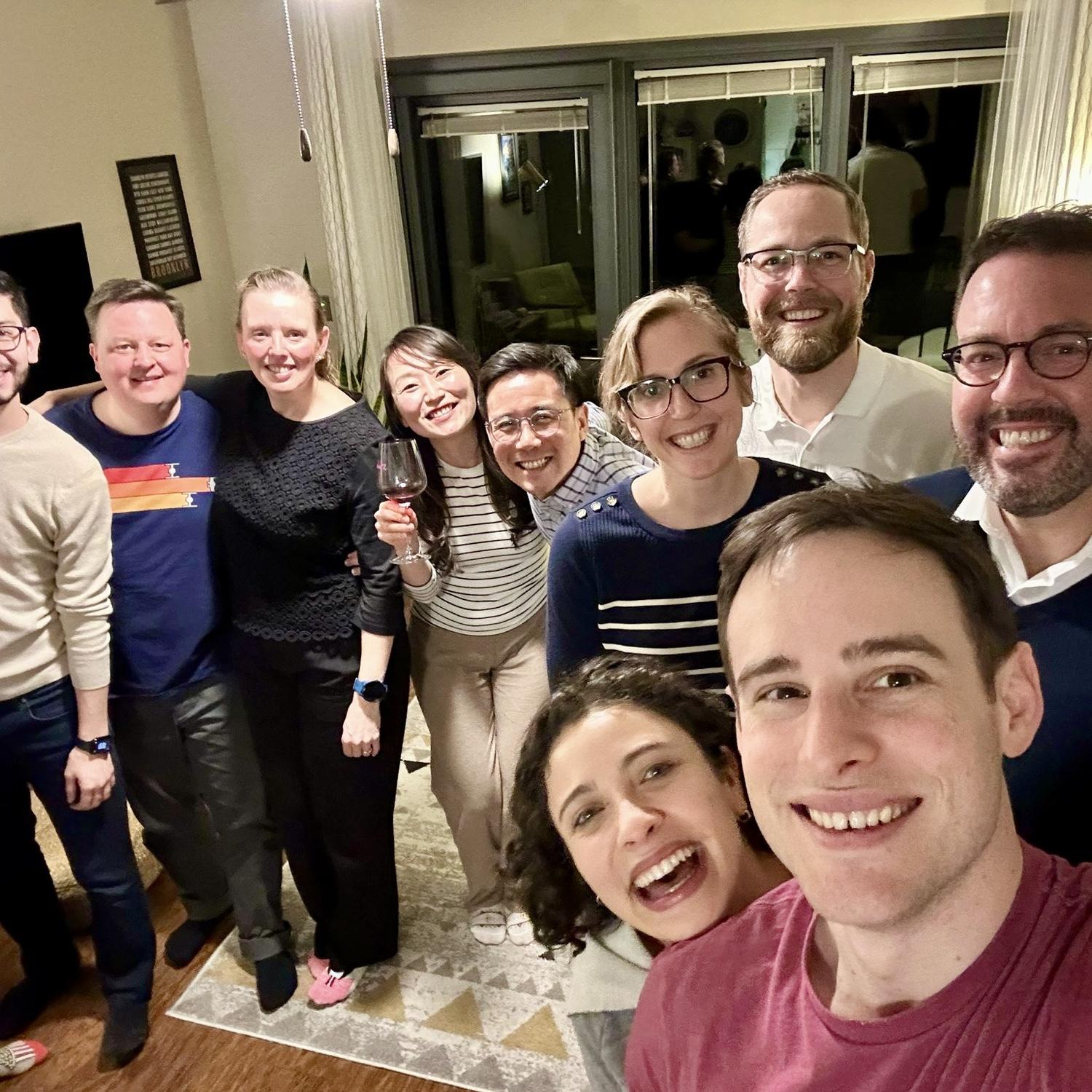 Wine night crew