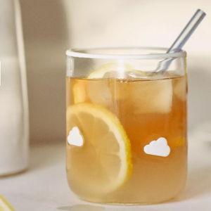 Cloud juice glass