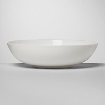 Glass Pasta Bowl 24oz White - Made By Design™
