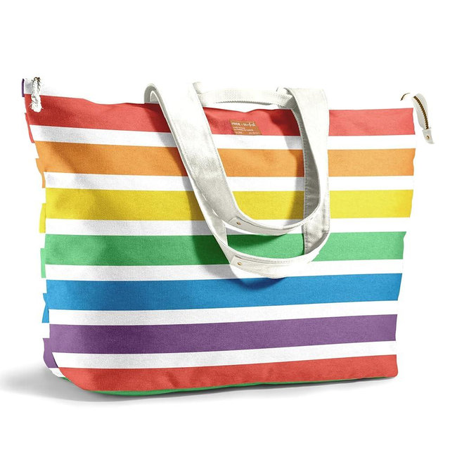 Fit & Fresh Large Beach Bag for Women - Extra Large Travel Tote With Pockets