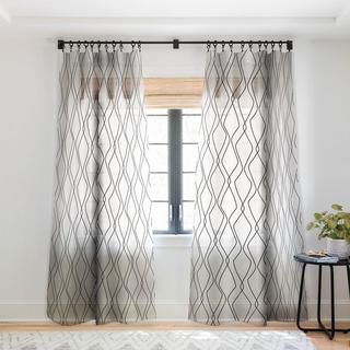 Fuge Stone Sheer Curtain