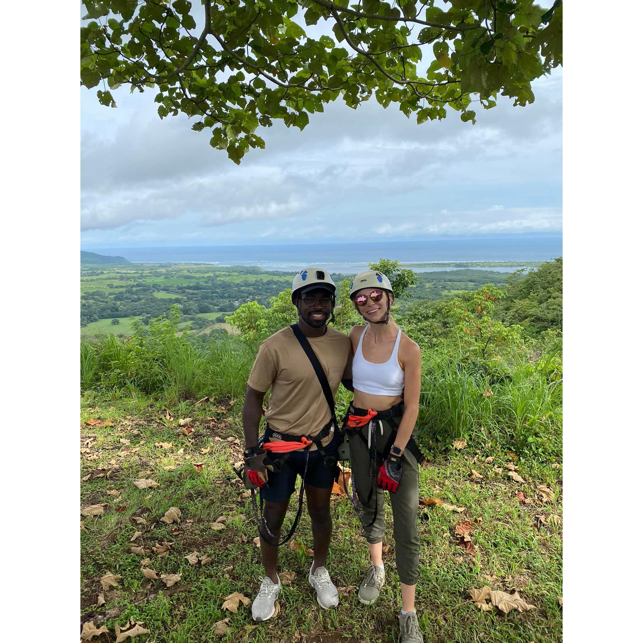 Ziplining in Panama!