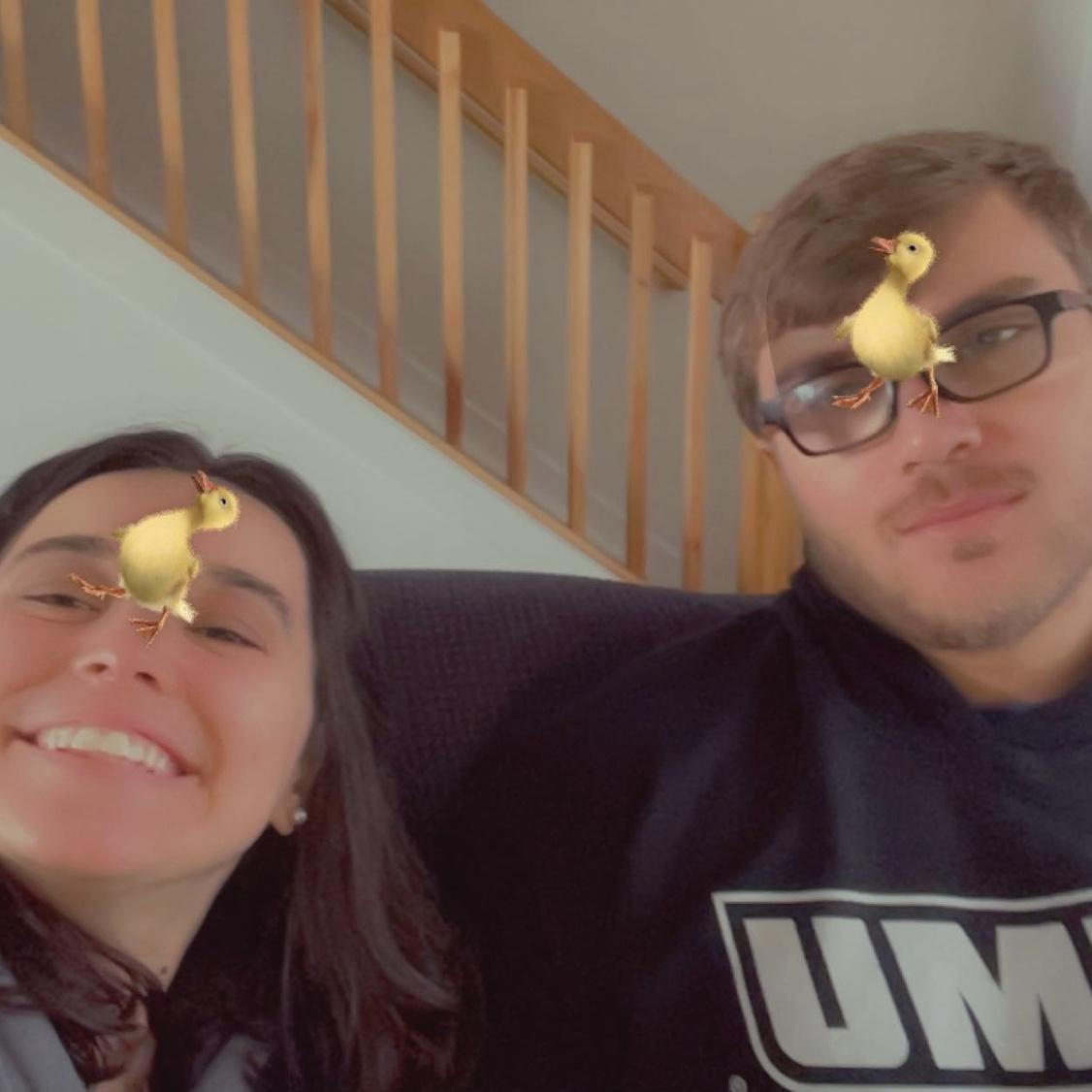 Jen visited Zach at JMU in Harrisonburg!