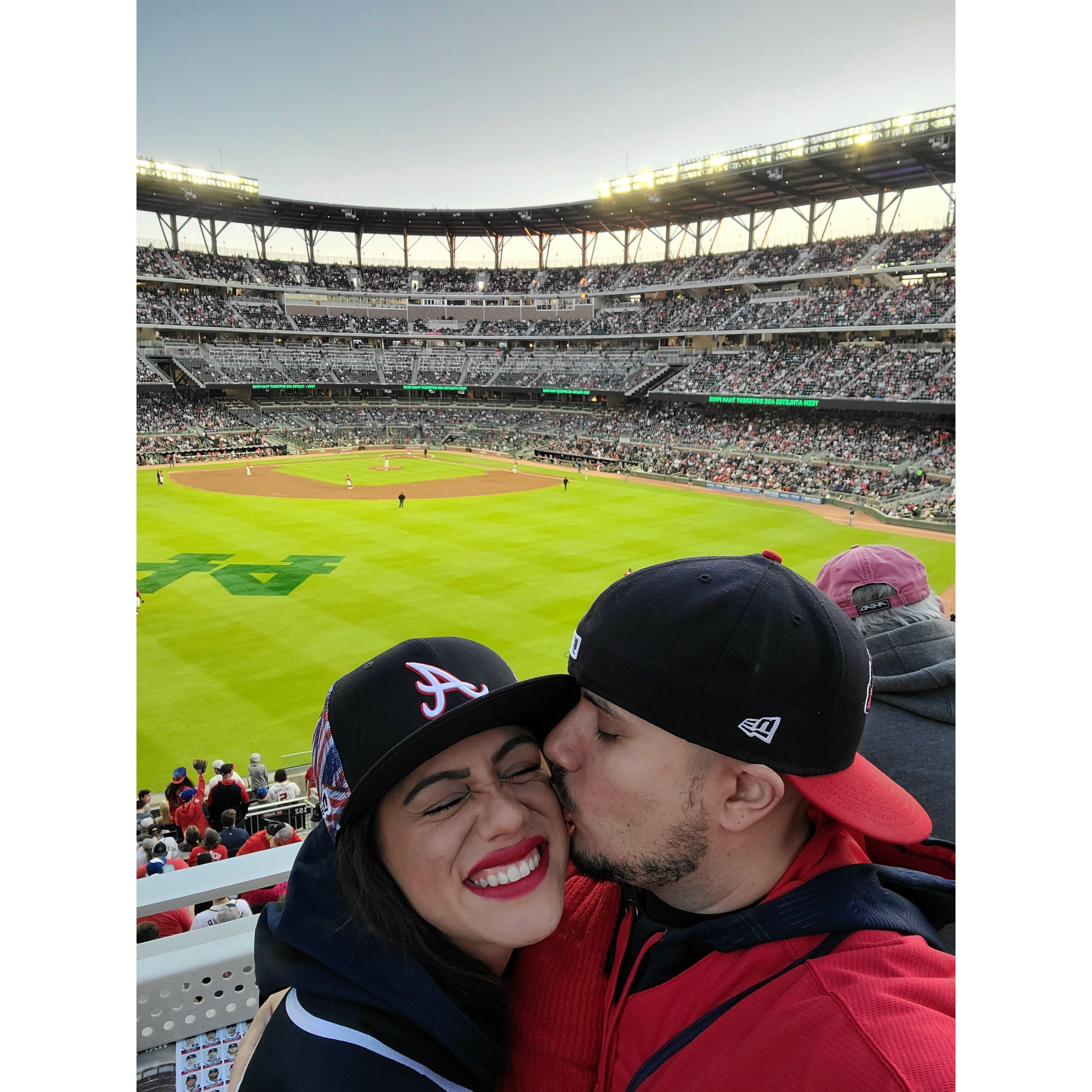 Our First Braves Game!