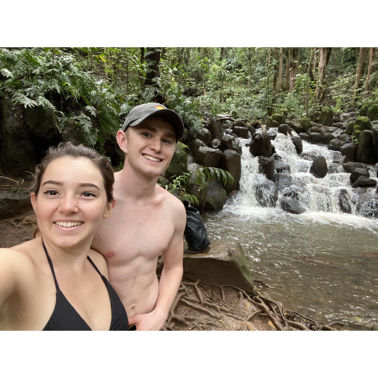 Of course, we had to go on as many hikes to waterfalls and hidden gems as we could
