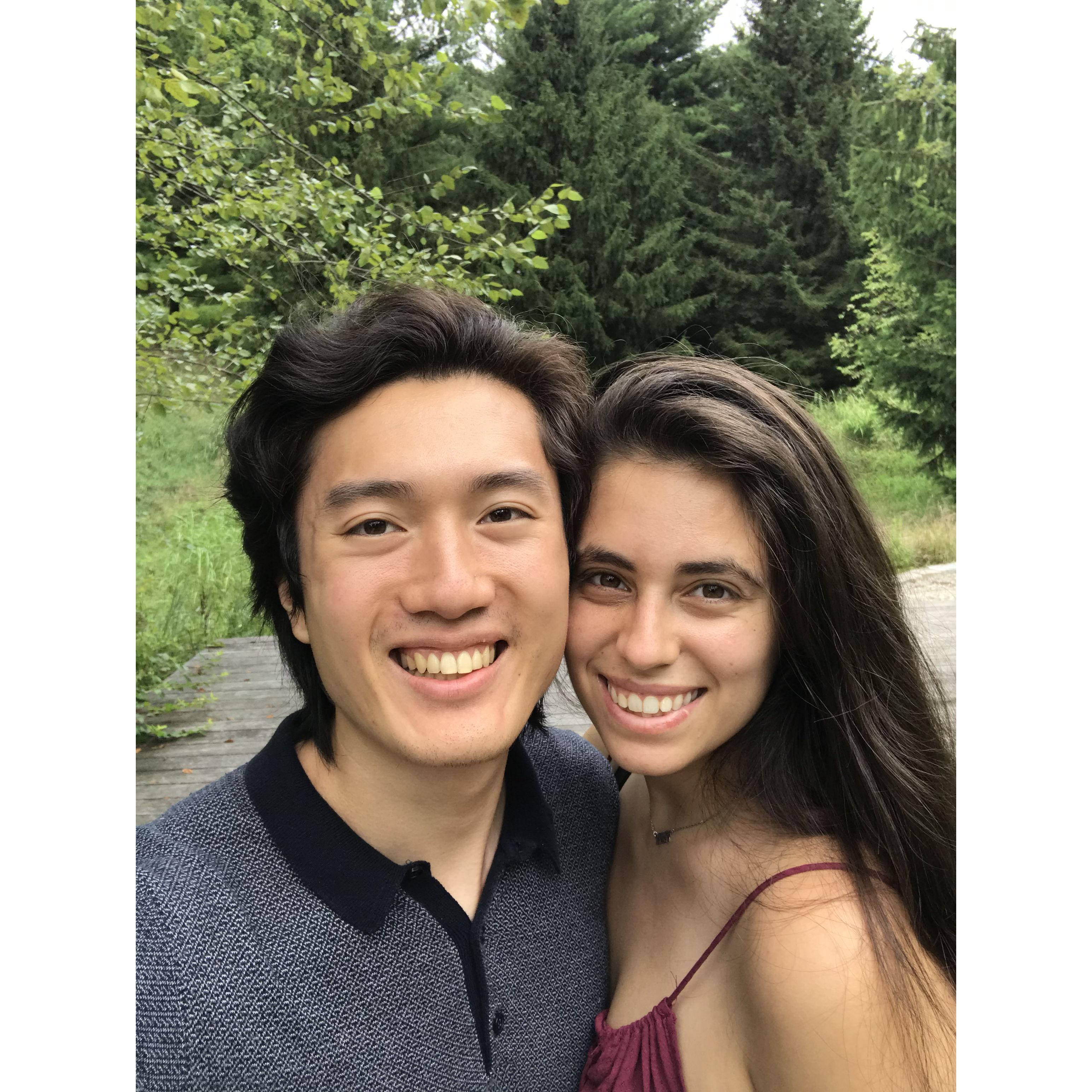 First road trip together! To Cinicnatti.