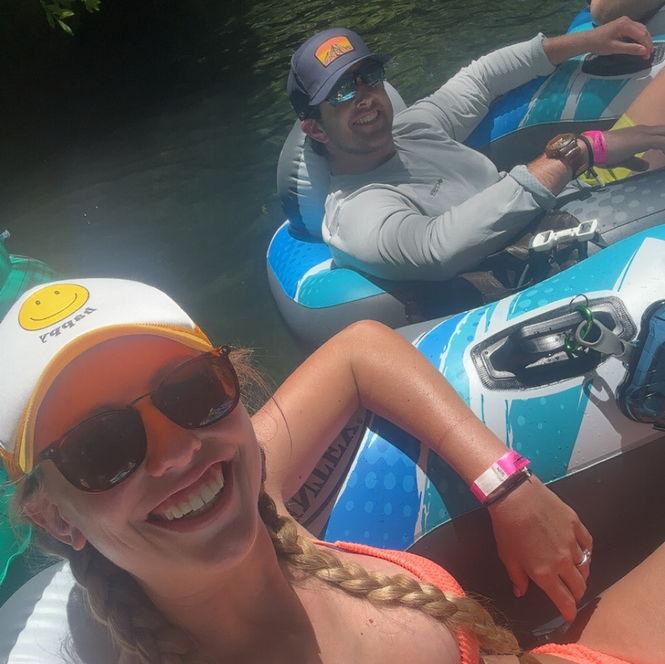 Ginnie Springs for Paige's dad's birthday