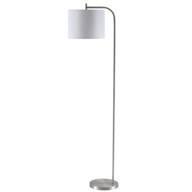 Safavieh Rafin LED Floor Lamp in Nickel