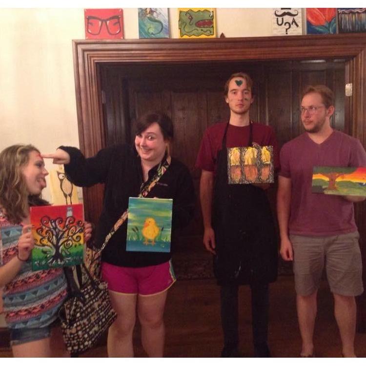 Paint Night shenanigans!