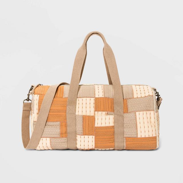 Patchwork Duffel Weekender Bag - Universal Thread™