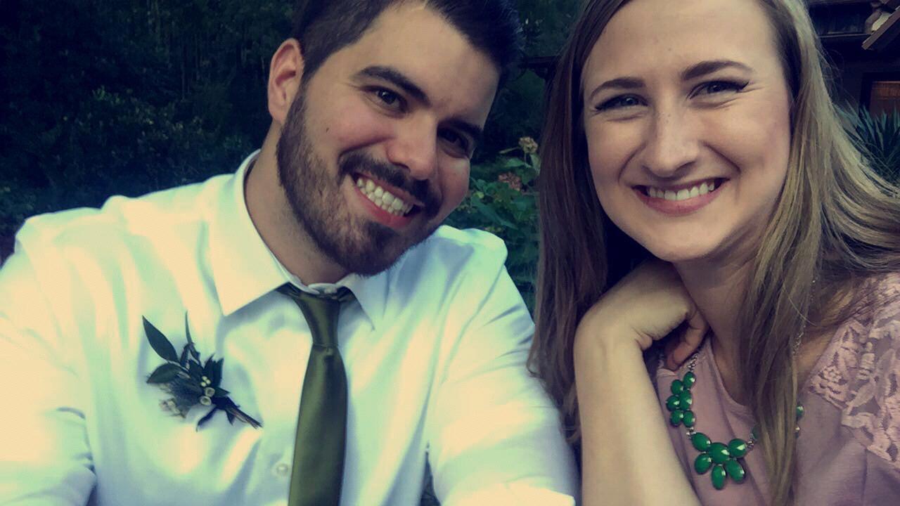 Wedding date - You wouldn’t know he had the flu here!