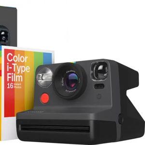Polaroid - Now Instant Film Camera Bundle Generation 2 - Black
