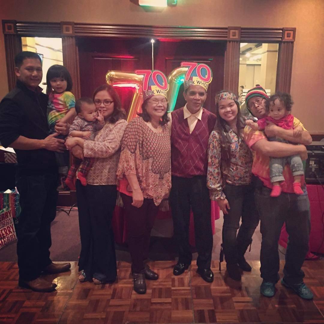 Our 70th birthday at Kim Son