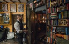 The Bookcase and Barber