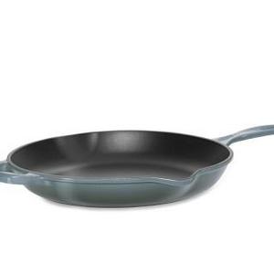 Le Creuset Signature Cast-Iron Fry Pan, 12", Ocean