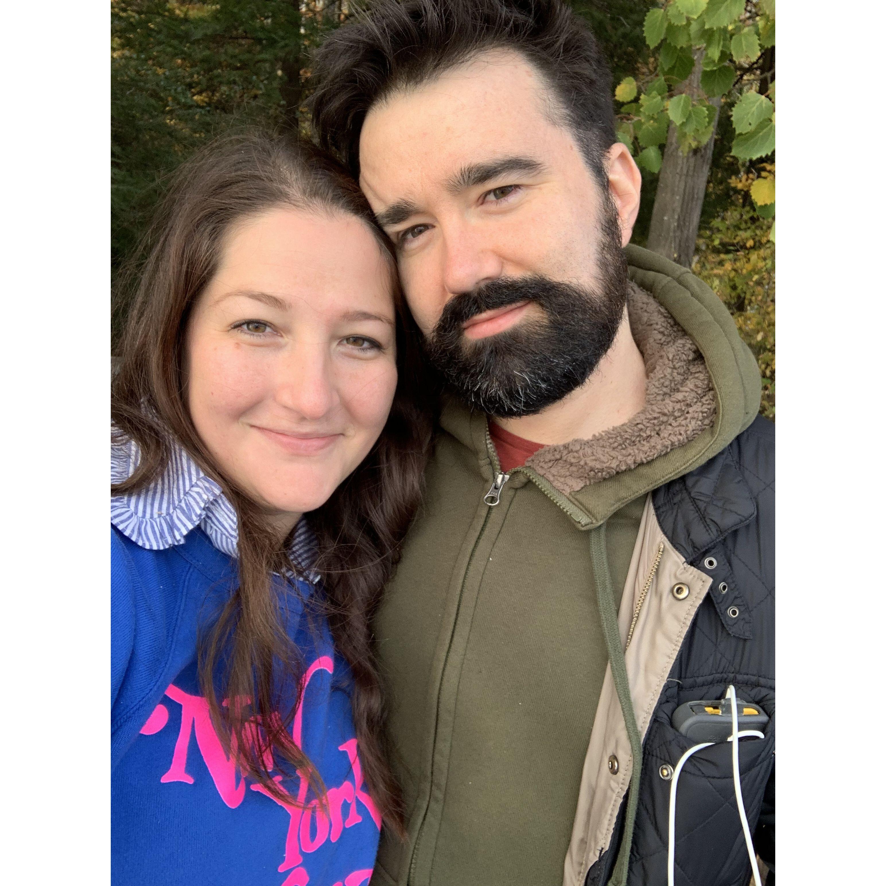 Hanging in the Berkshires by our friends lake in Lee, MA (thanks, Don & Anne!)