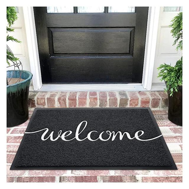 EARTHALL Funny Welcome Mats Outdoor, Front Door Mat for Outside Entry, Doormat Outdoor/Indoor Entrance, Front Door Rugs for Entryway Indoor, Outdoor Mats for Home Entrance, Front Porch Decor 36"x24"