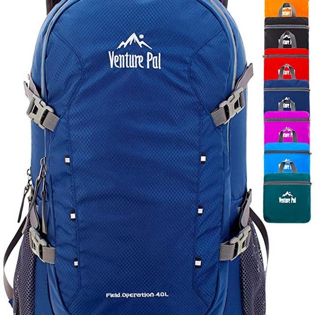 Venture Pal 40L Lightweight Packable Waterproof Travel Hiking Backpack Daypack