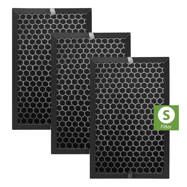 Smilyan 3 Pack HRFSC1 Replacement Filter S for Honeywell HPA3000 PowerPlus and HPA5000