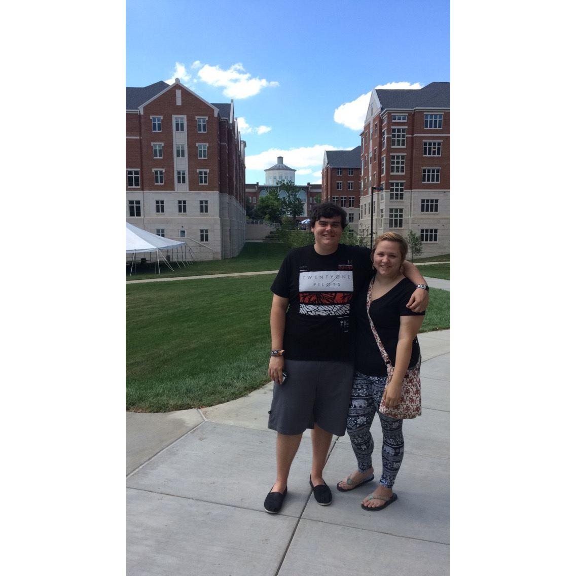 A picture from our time at UK together