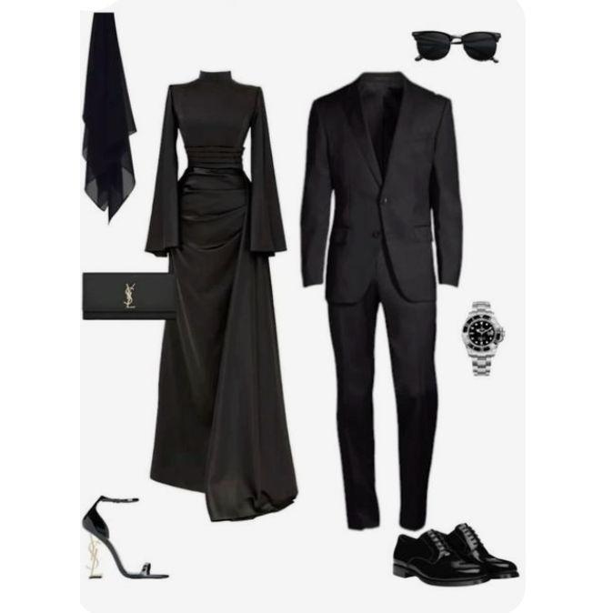 ONLY BLACK ATTIRE!!!!