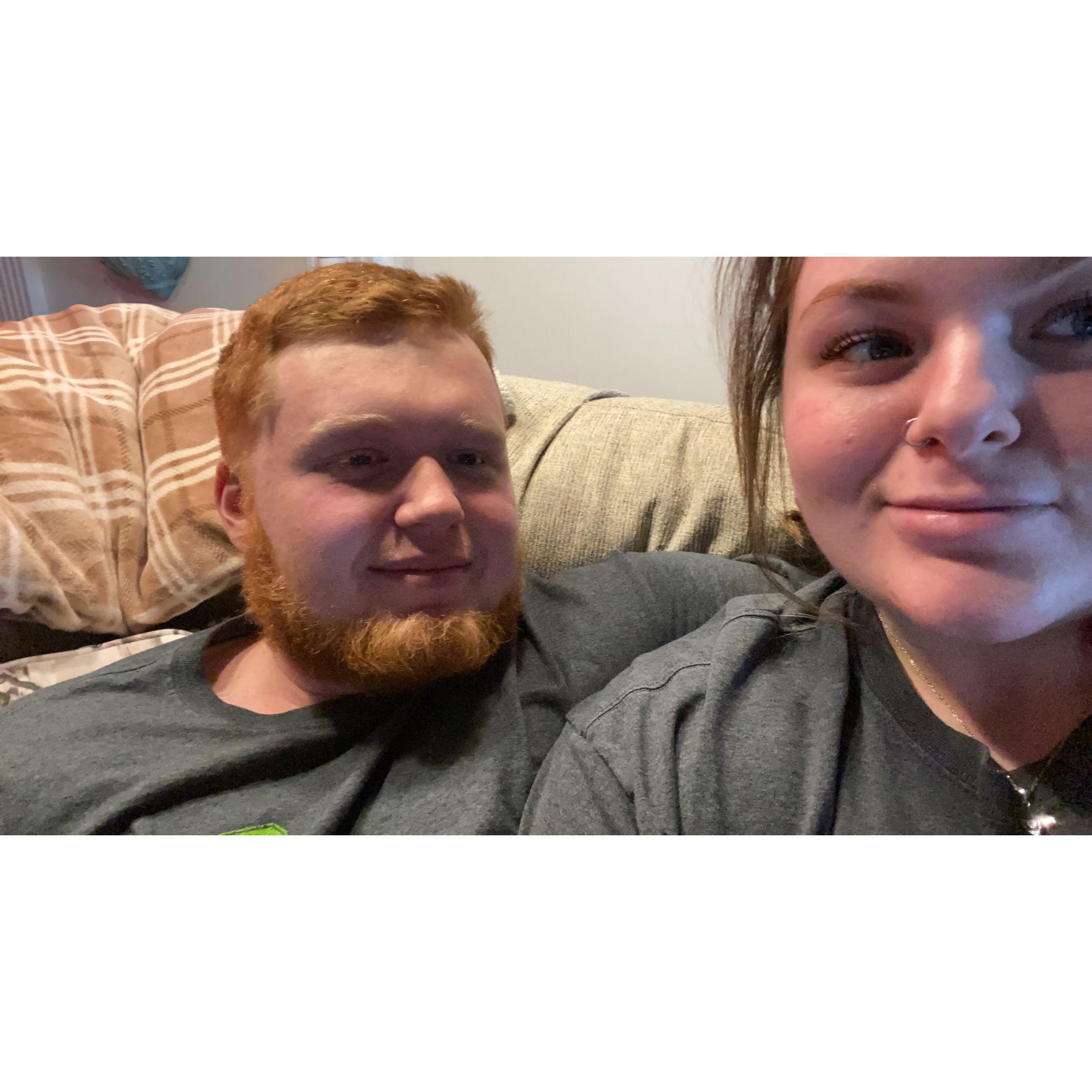 The first time we said “I love you” was on this trip, the first night we got there!❤️