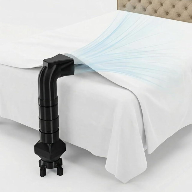 NeonVrs Bed Cooling System (Supports Beds Up to 25.2" Tall), Quiet Bed Fan Under Sheets for Cooling and Sleep, Bedside Fan for Hot Sleepers & Night Sweats Relief