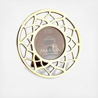 Noor Round Filigree Frame
