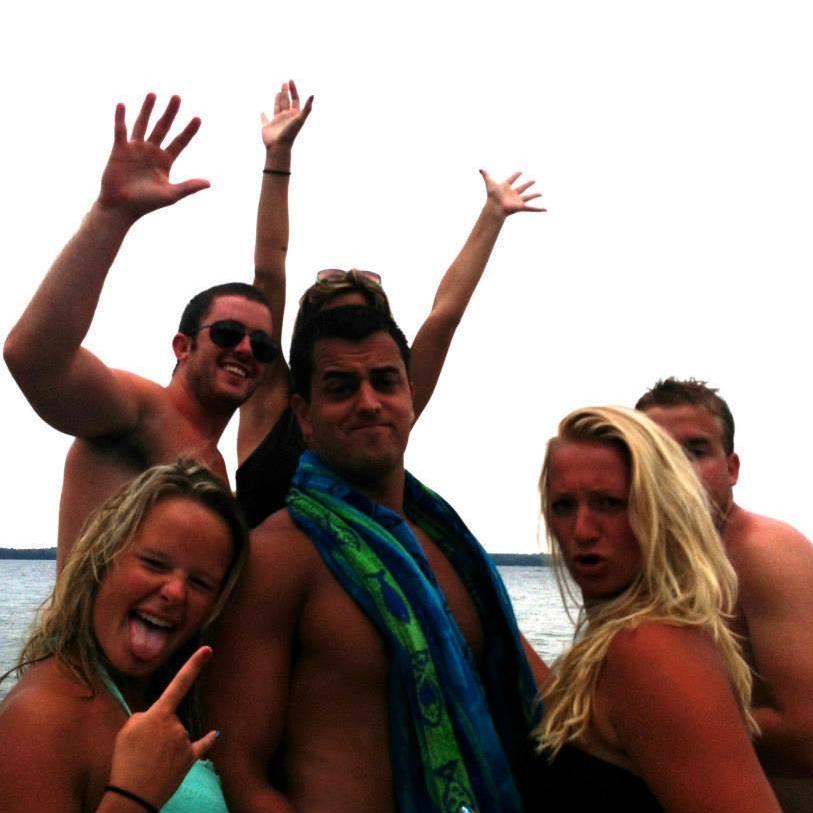 The first summer Matt and Carly started liking each other, with Martin, Stew, and Lydia there to witness, 2014