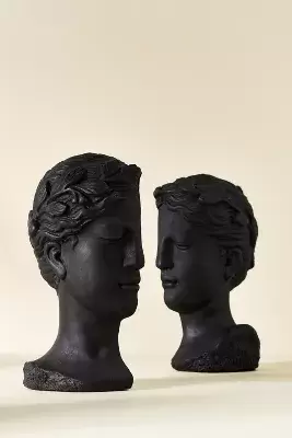Grecian Bust Bookends