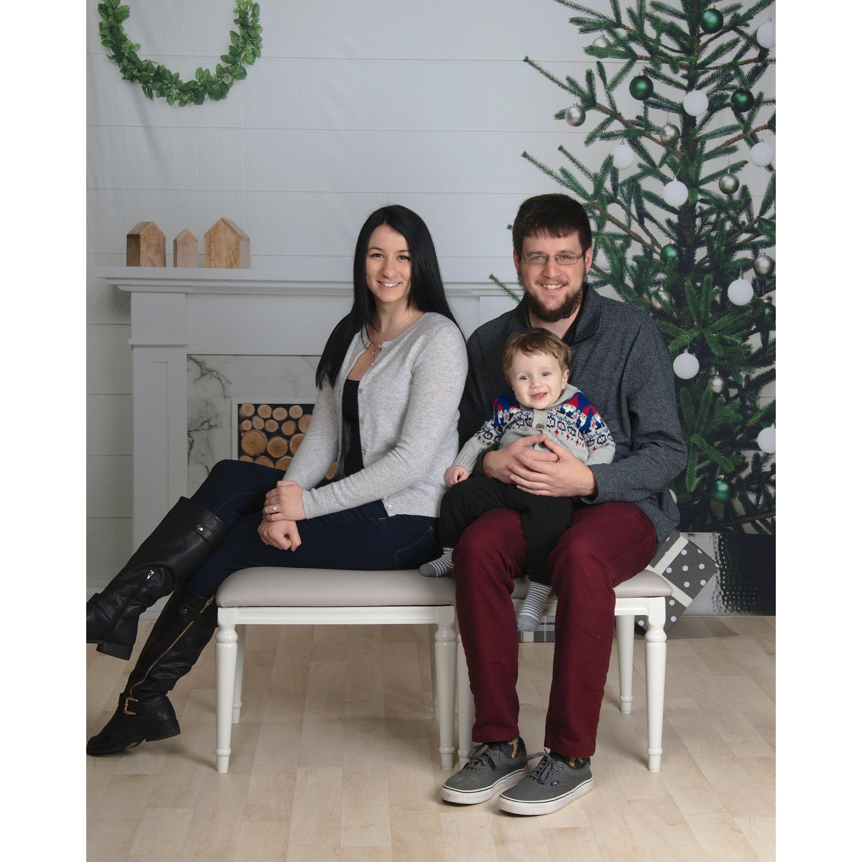 Our first Christmas as a family of three