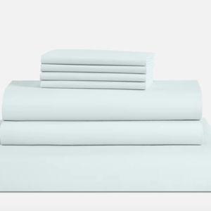 Classic Percale Core Sheet Set - Queen - Sky