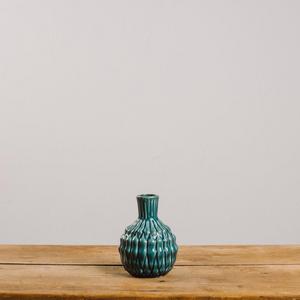 Haven Vase (Small Teal)