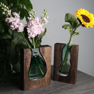 Wooden Vase