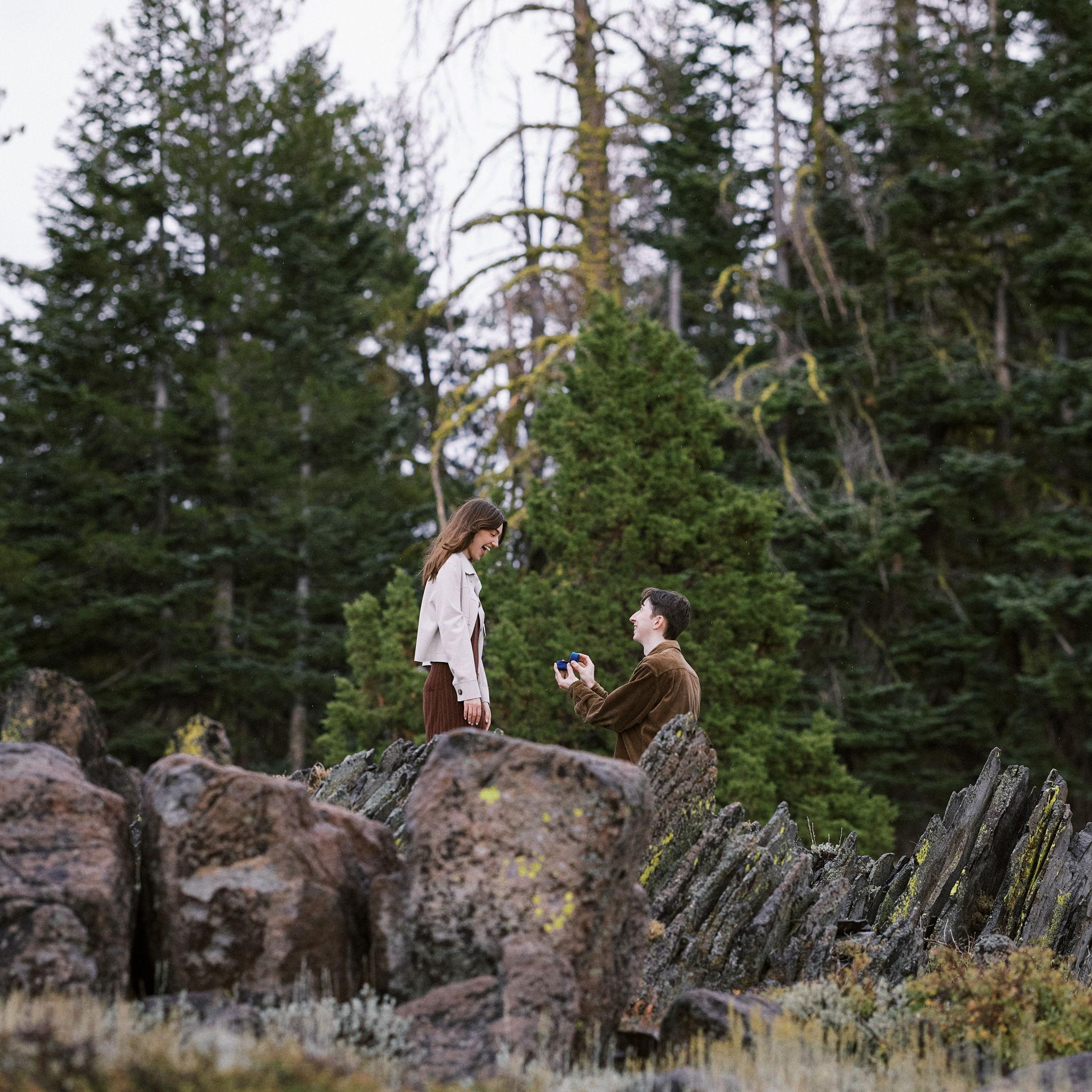 Tahoe, August 25, 2025 - We got engaged!
