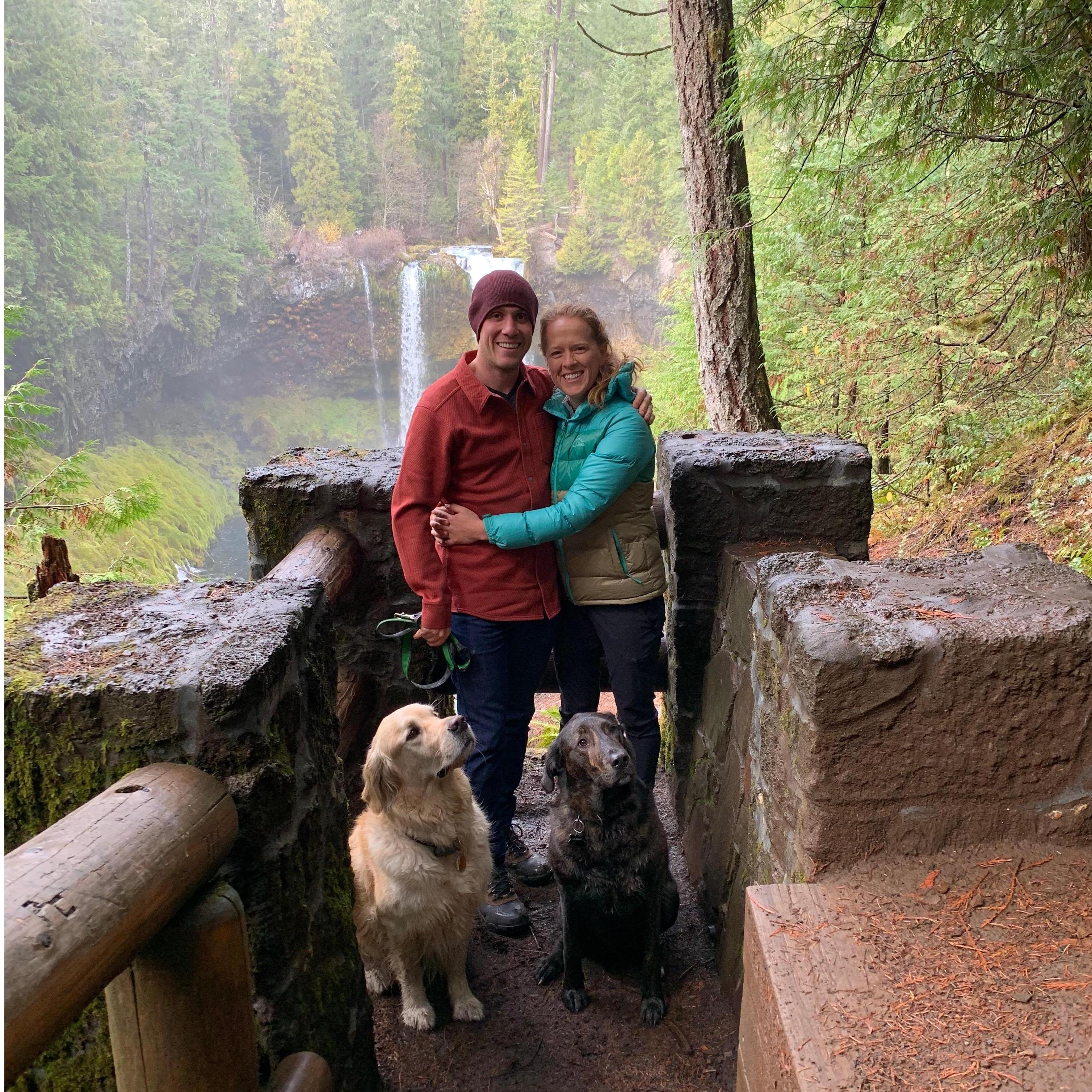 Oregon explorations with our two favorite dogs.