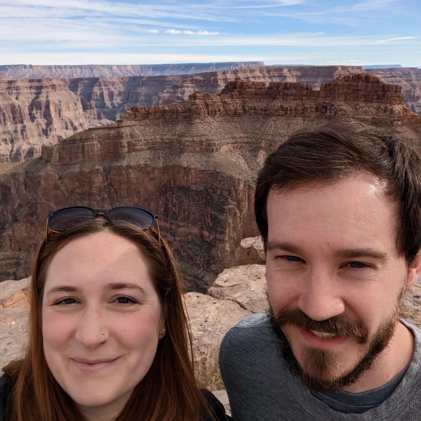 Our first time seeing the Grand Canyon!