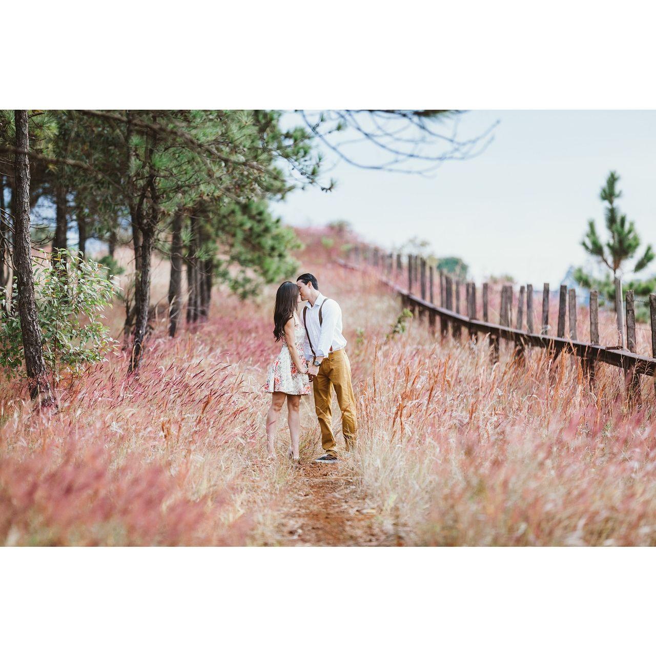 Spontaneity marks our love story.