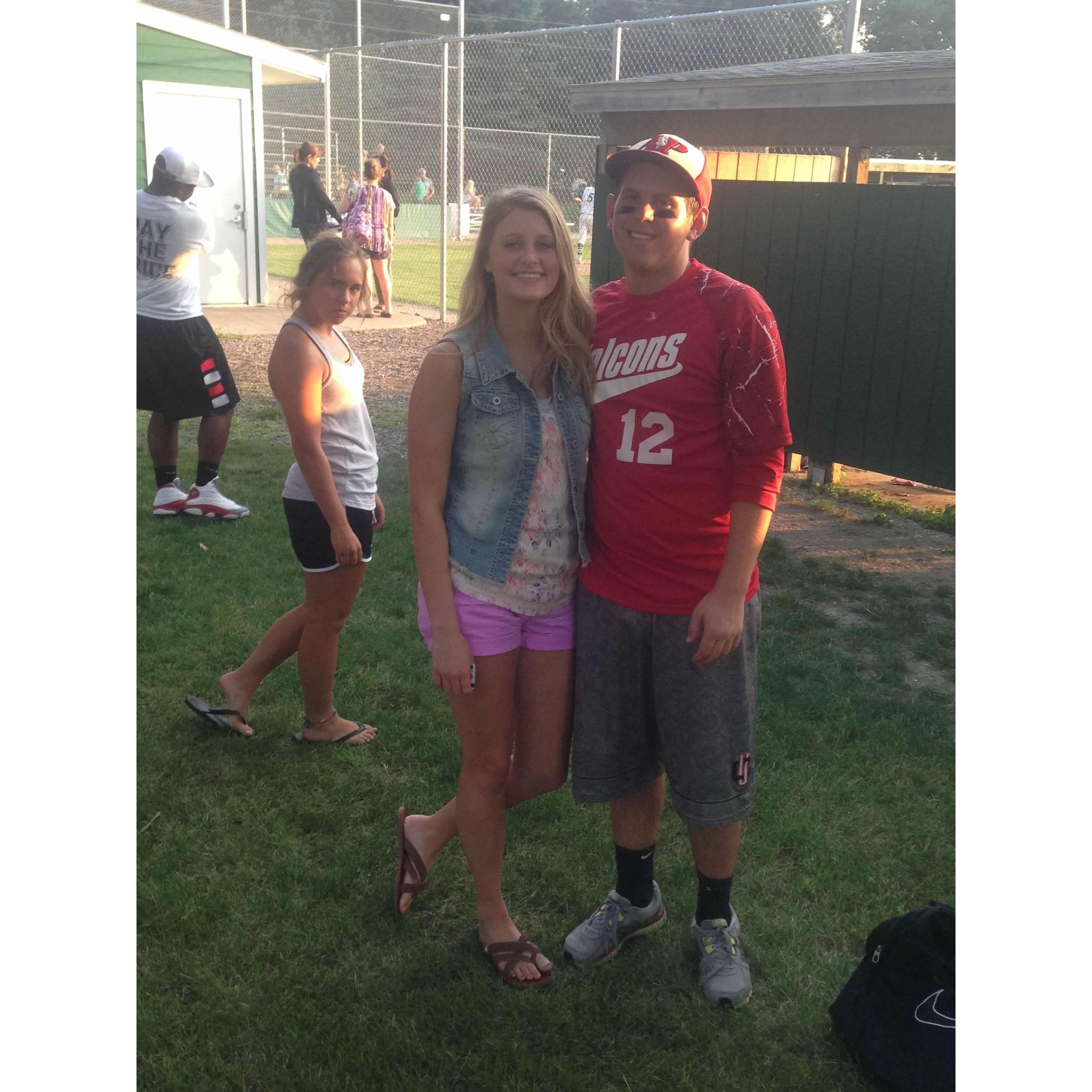 High school baseball