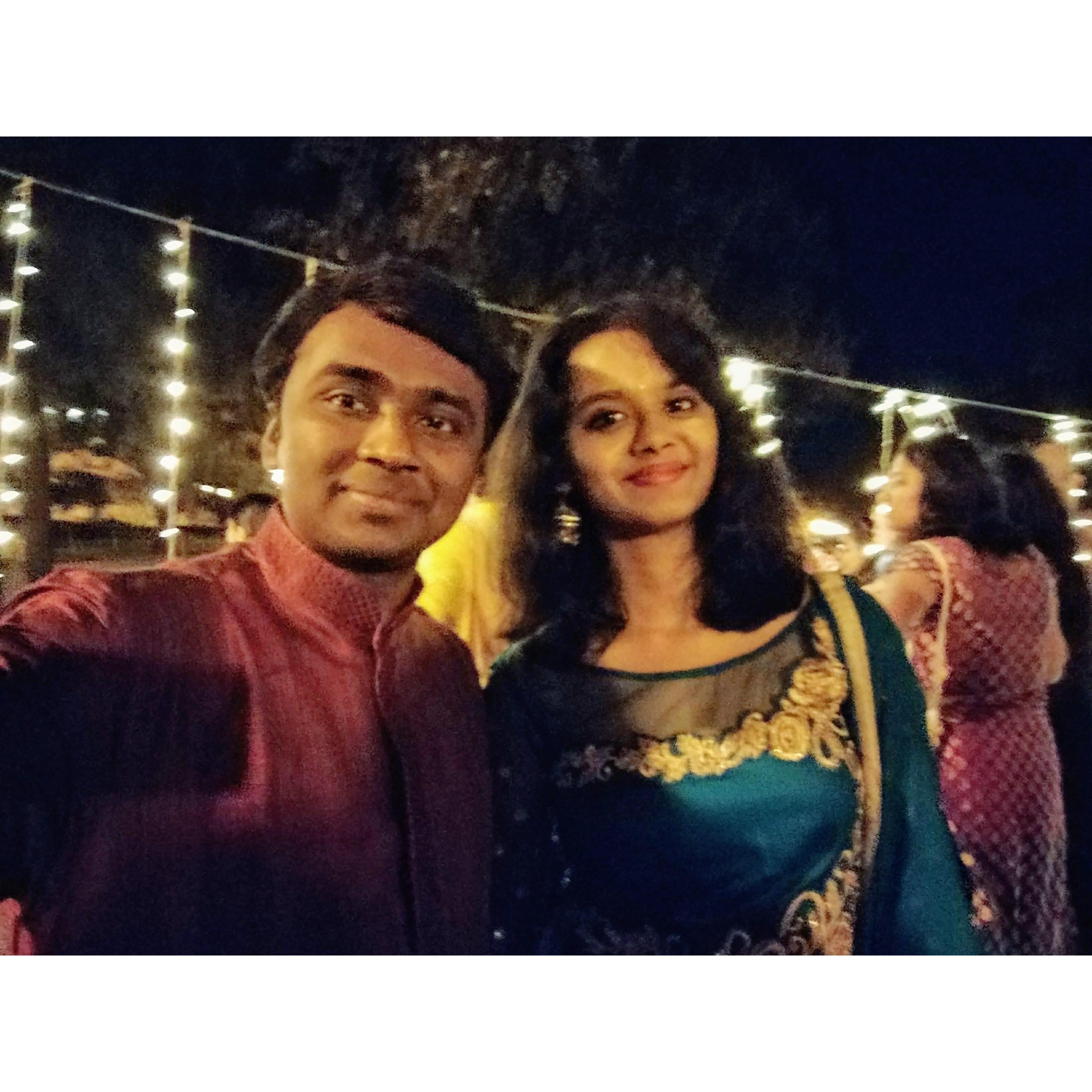 Our first Diwali celebrations at the University
