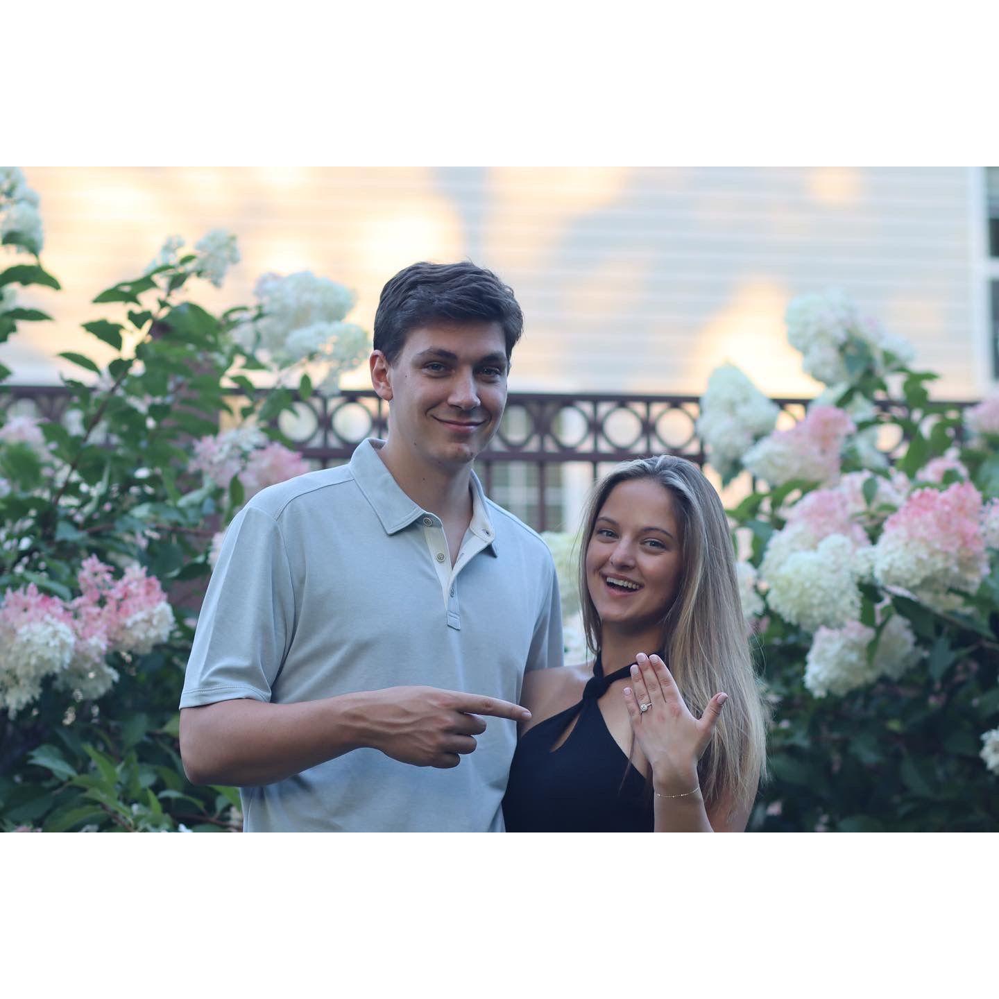 Day of Proposal - photo creds to Emily and Victoria